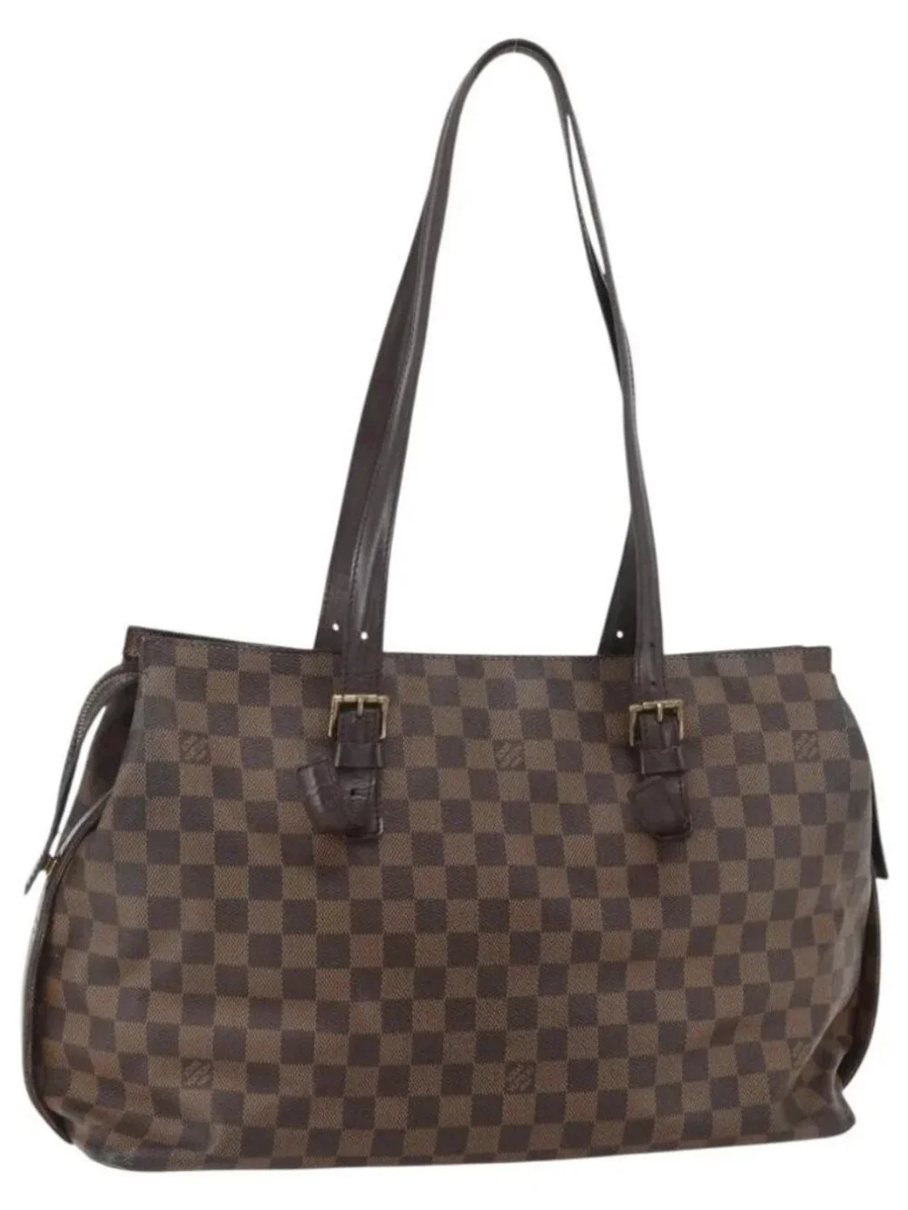 LOUIS VUITTON Damier Ebene Chelsea Tote Bag N51119 LV Auth 160663 - Picture 2 of 16